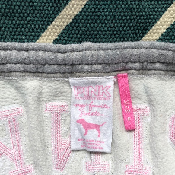 PINK sweatpant shorts - Picture 3 of 5